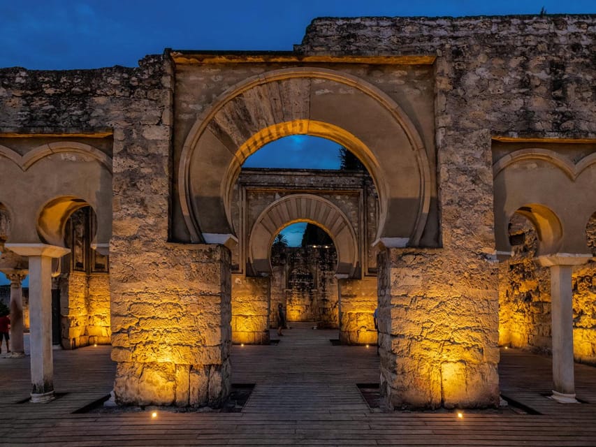 Cordoba: Guided Tour of Medina Azahara at Night - Medina Azahara at night: what changes when the sun goes down
