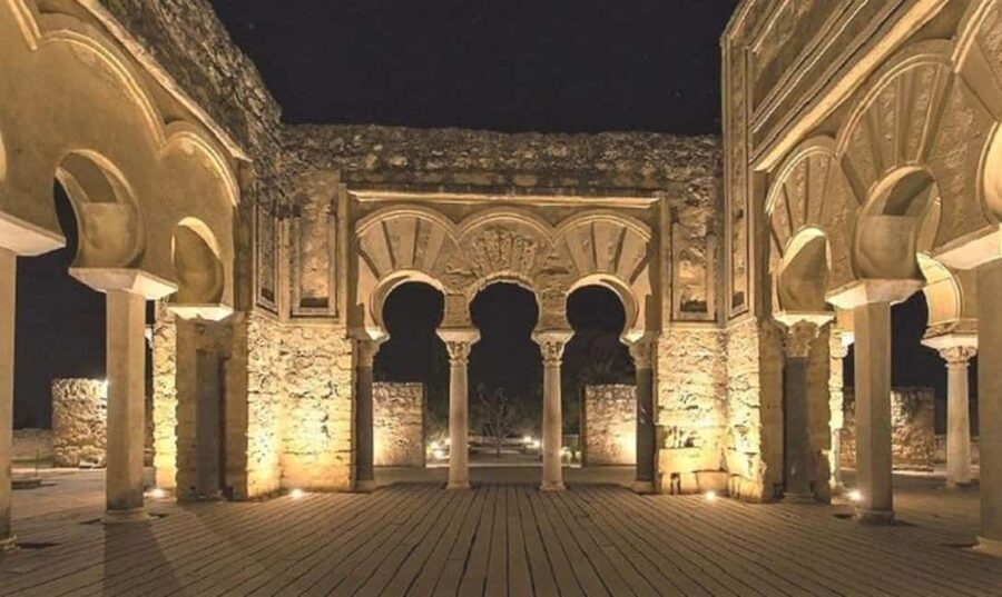 Cordoba: Medina Azahara by Night - The Main Stops: Palaces, Grand Entrances, and Gardens