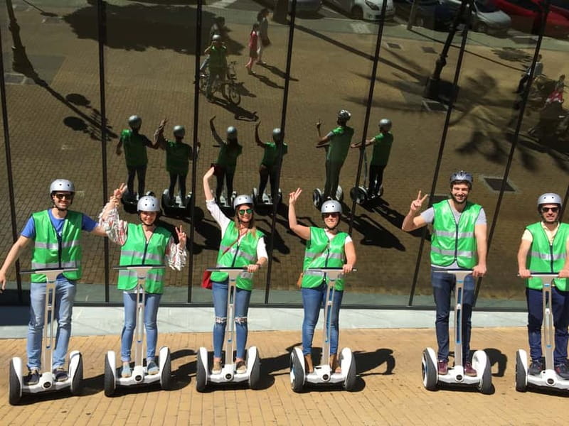 Cordoba: Segway Tour historic center - First Steps at Corredra Square and Why the Segway Works Here